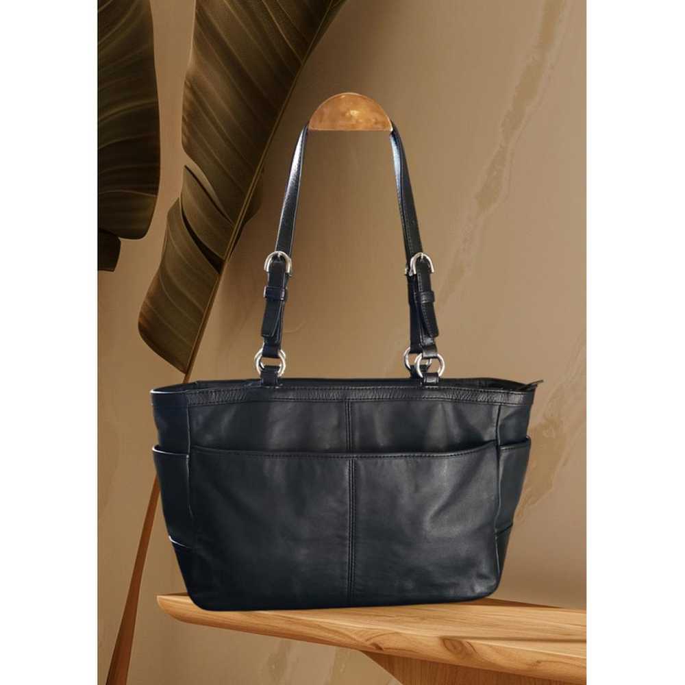 Coach Leather tote - image 3