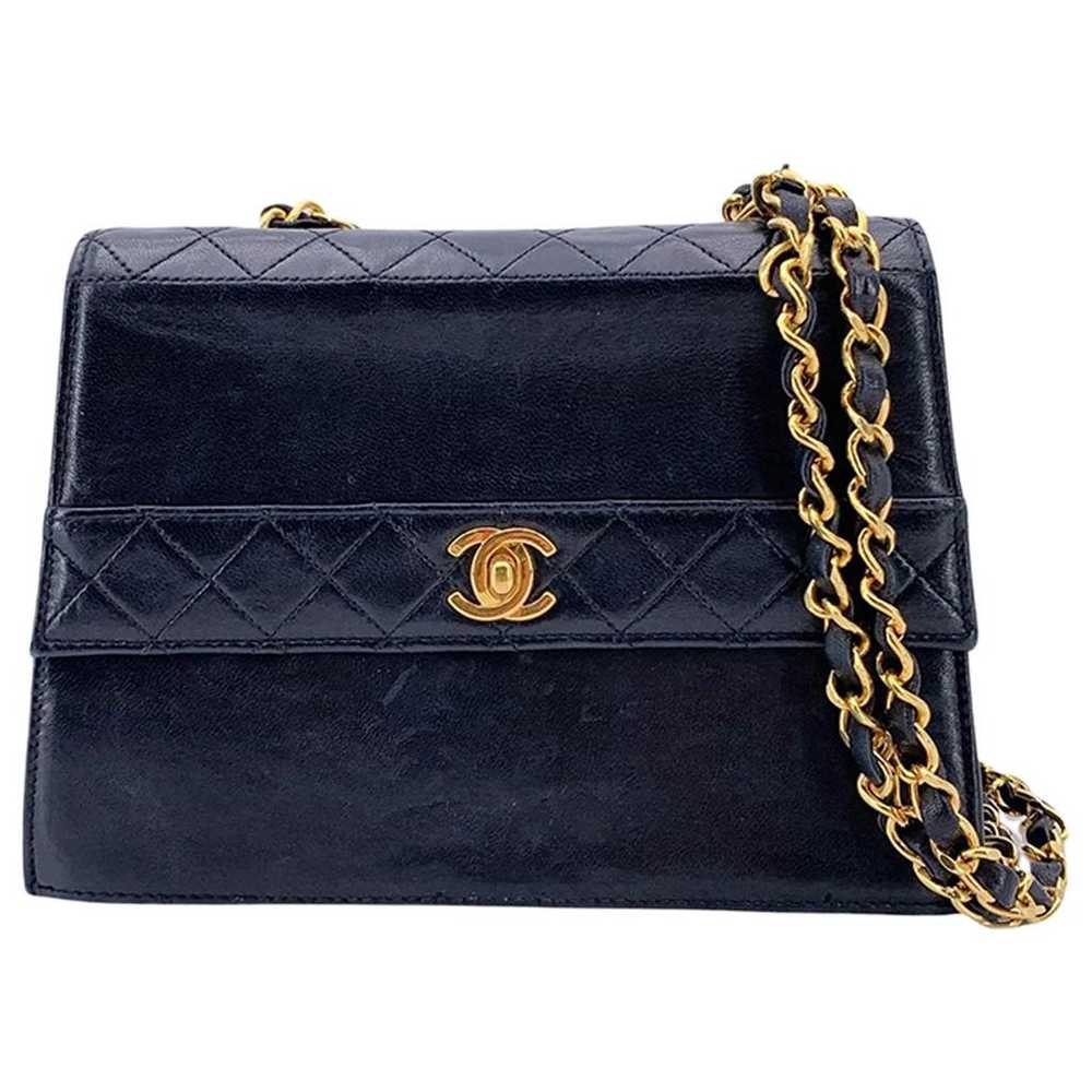 Chanel Trapezio leather crossbody bag - image 1