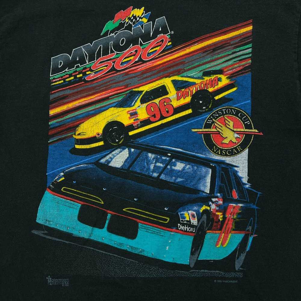 NASCAR × Racing × Vintage 1996 Daytona 500 T Shir… - image 2