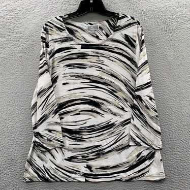 JM Collection Women's XL Artistic Fashion Top in … - image 1