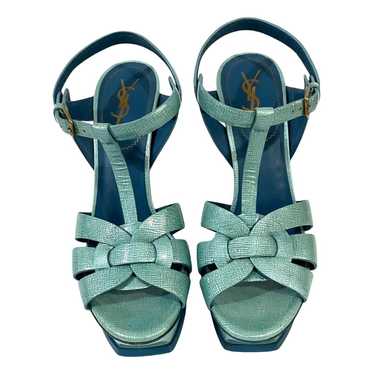 Yves Saint Laurent Tribute patent leather sandal