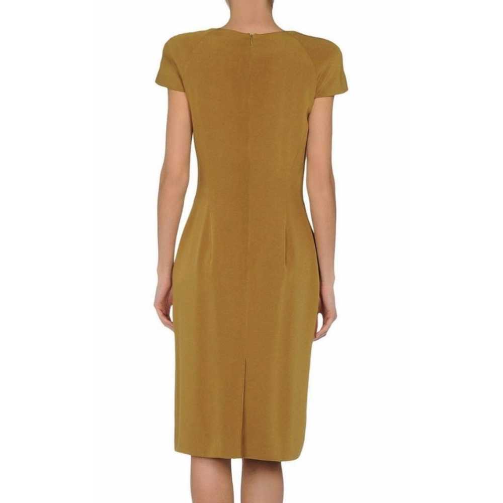 Alexander McQueen Silk mid-length dress - image 2