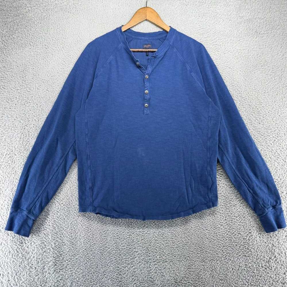 Henleys Good Man Brand Solid Blue Large Men's Pre… - image 1