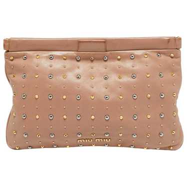 Miu Miu Leather clutch bag