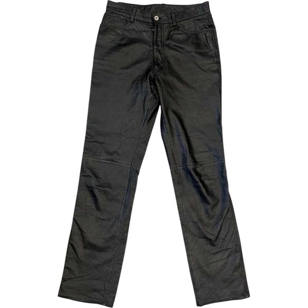 Yohji Yamamoto 90s Yohji Yamamoto Cowhide Pants X… - image 1