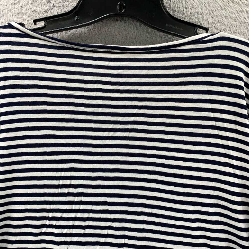 Vintage White and Blue Striped Long Sleeve CAbi W… - image 5