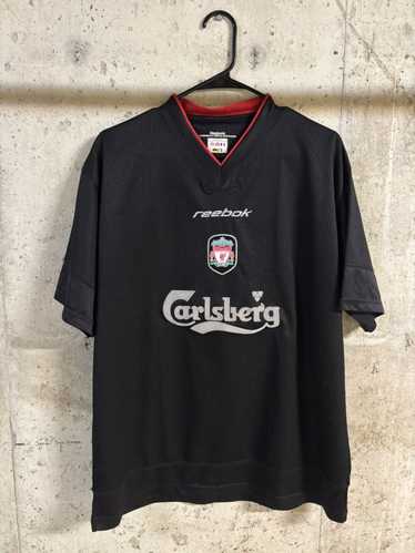 【希少】Y2K vintage 02-04 Liverpool Reebok FC LIVERPOOL REEBOK 2002/04 HOME FOOTBALL SHIRT RETRO