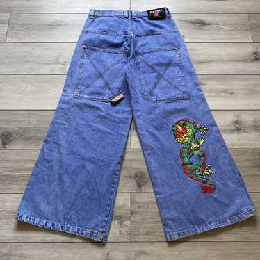 Jnco × Menace × Vintage Ice Pole 90s Wide Leg Bag… - image 1