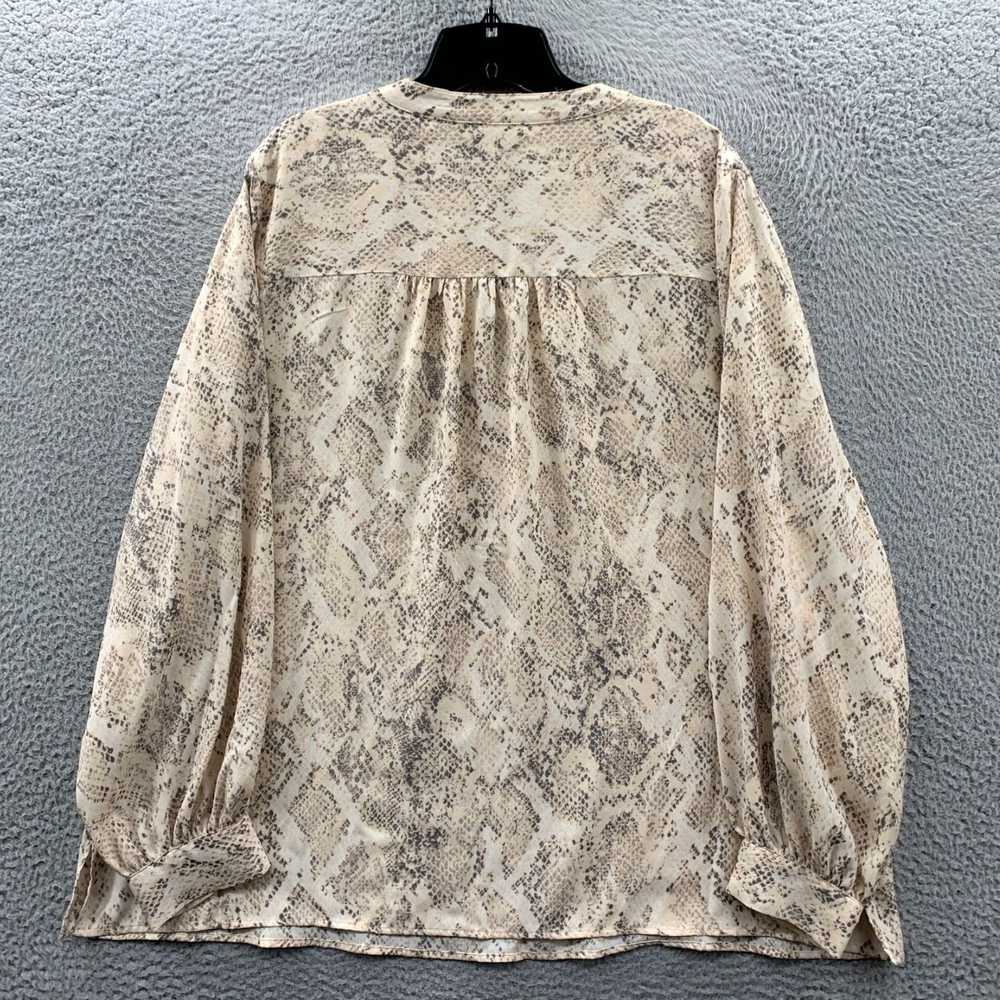 Vintage Luxurious Long Sleeve Sheer Tops for Wome… - image 2