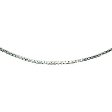 Sterling Silver 18" Box Chain