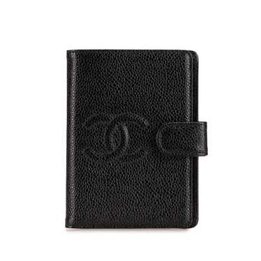 Black Chanel Mini Caviar Agenda Cover