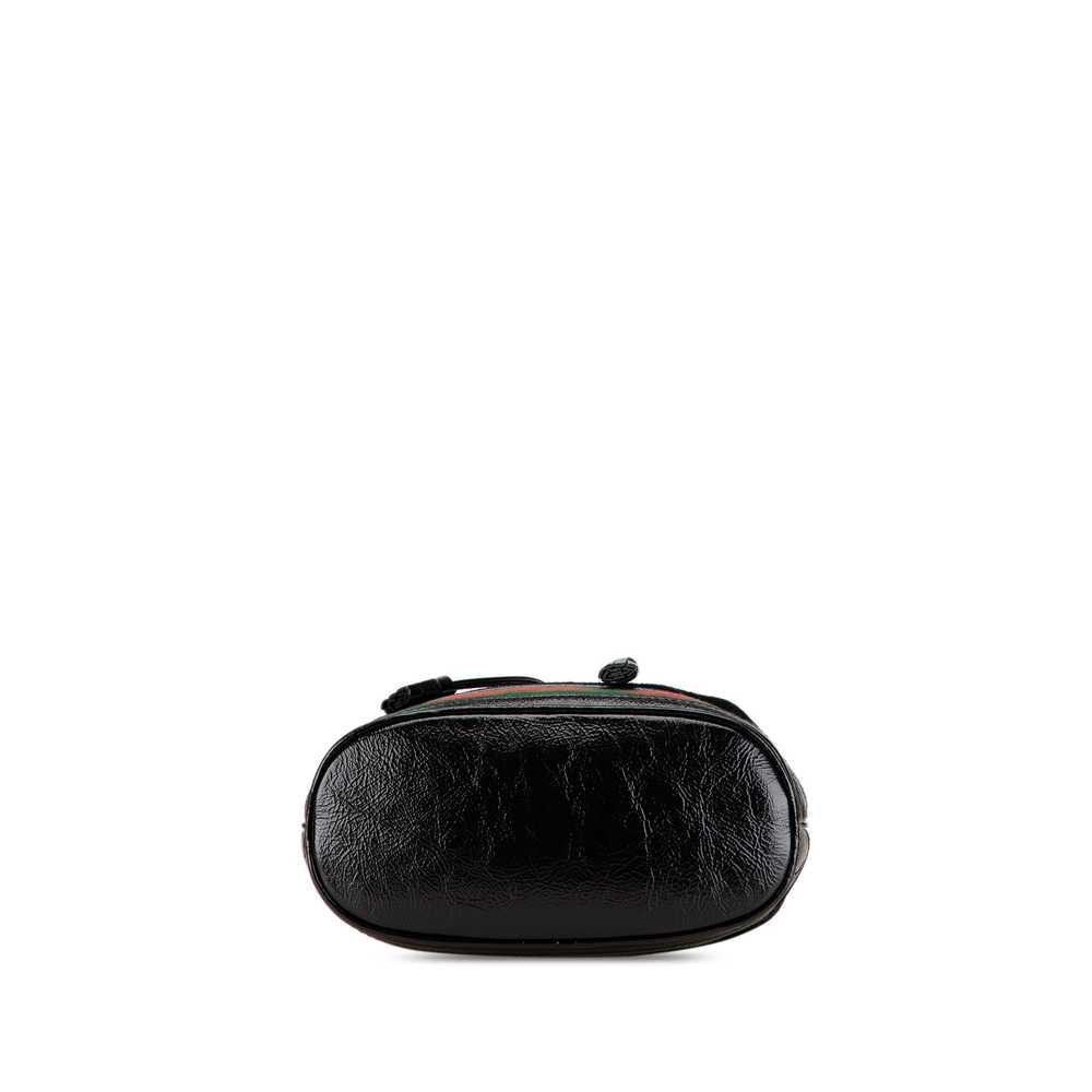 Black Gucci Small Suede Ophidia Bucket Bag - image 3