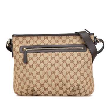 Brown Gucci GG Canvas Crossbody