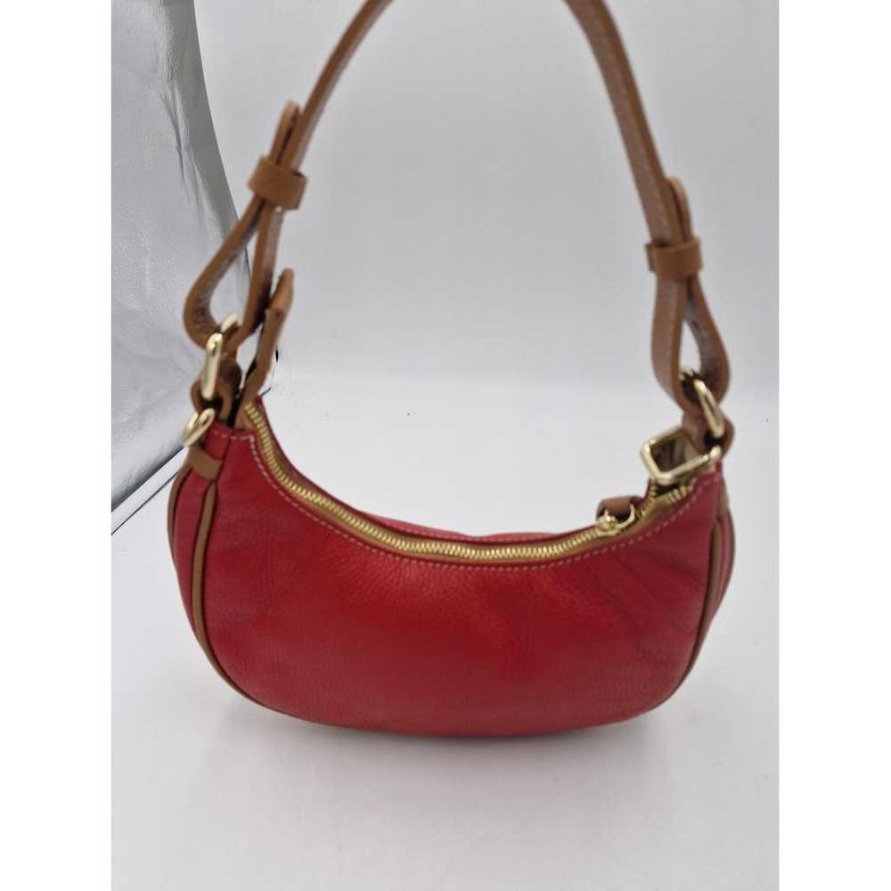 Non Signé / Unsigned Leather handbag - image 3