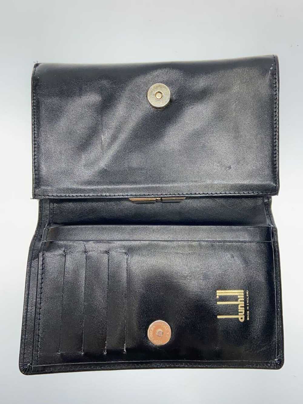 dunhill 2 Fold Wallet Leather BLK Men - image 4