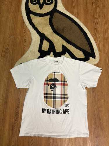 Bape BAPE A Bathing Ape Check by Bathing Tee