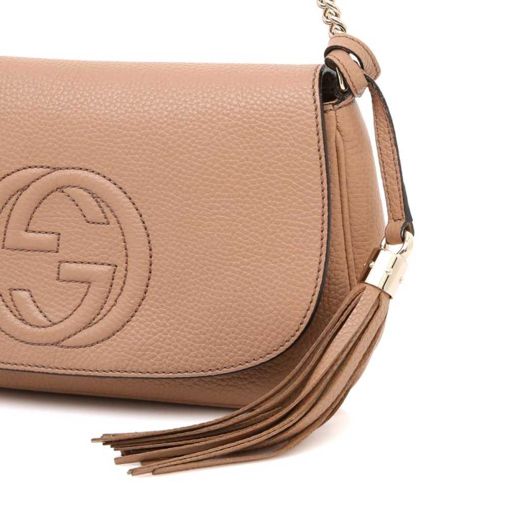 Gucci Soho Long Flap leather crossbody bag - image 8