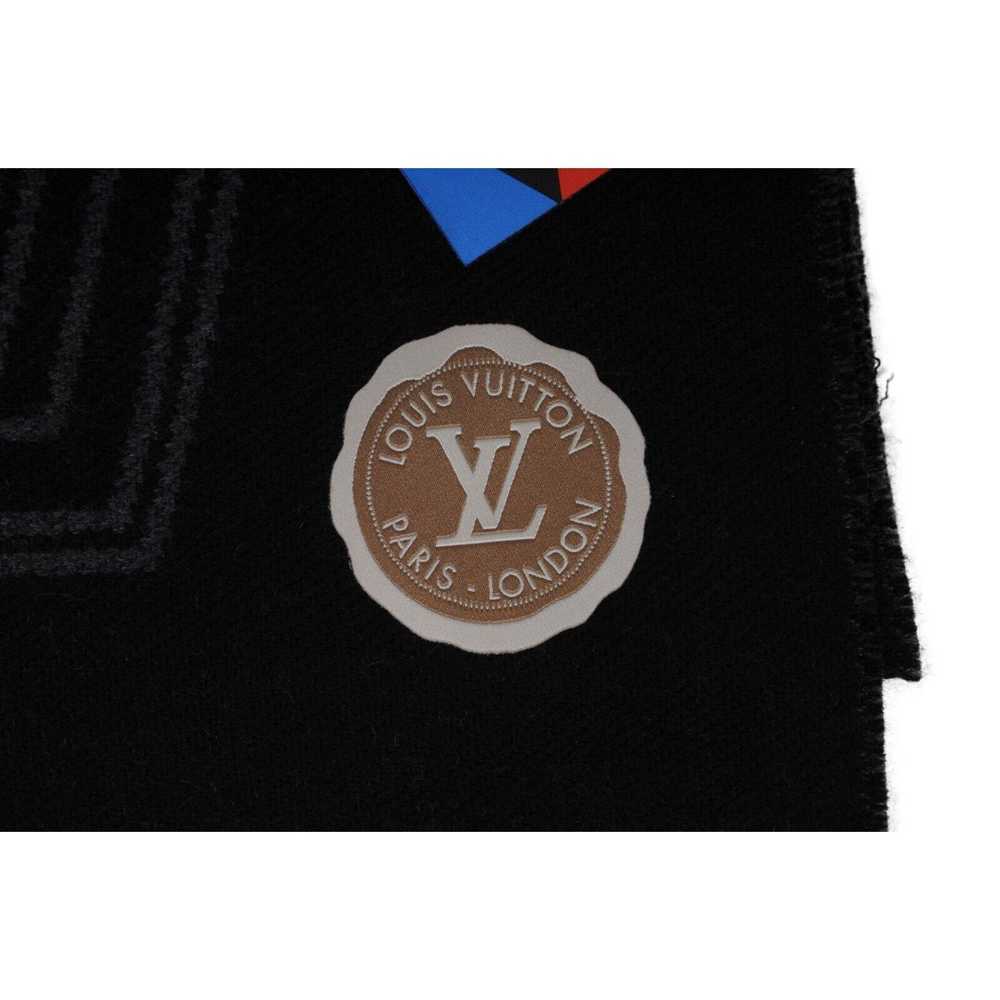 Louis Vuitton Lv Logo College League Fringe Scarf… - image 3