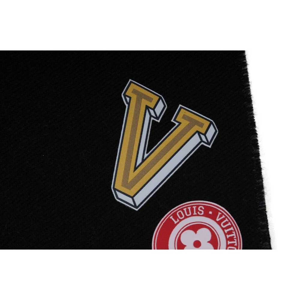 Louis Vuitton Lv Logo College League Fringe Scarf… - image 6