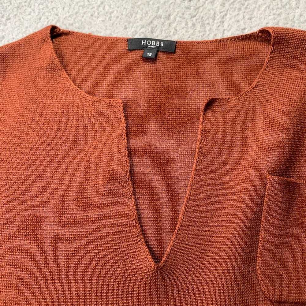 Vintage Hobbs London Sweater Womens V Neck Extra … - image 5