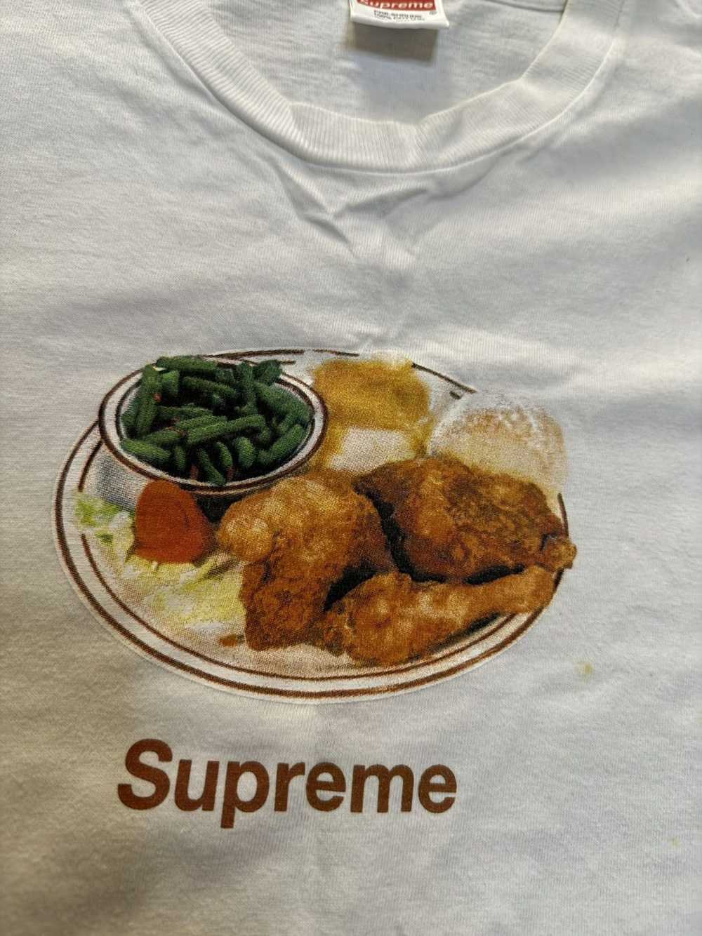 Supreme Supreme chicken dinner tee White - image 3