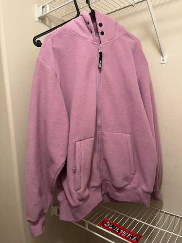 Palace Palace Polartec Hooded Zip Up Jacket Lilac 