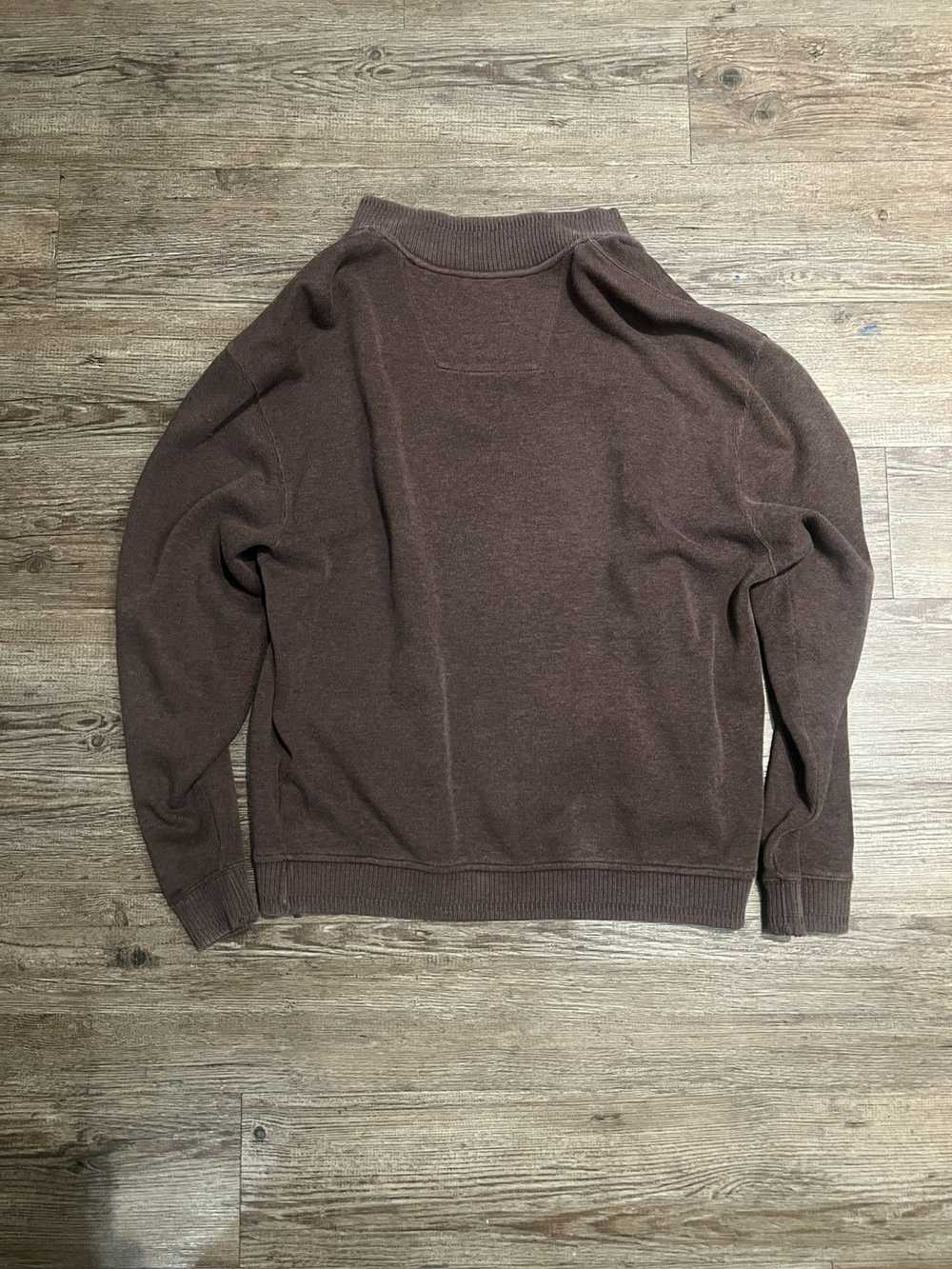 Turnbury Turnbury brown sweater zip up - image 3