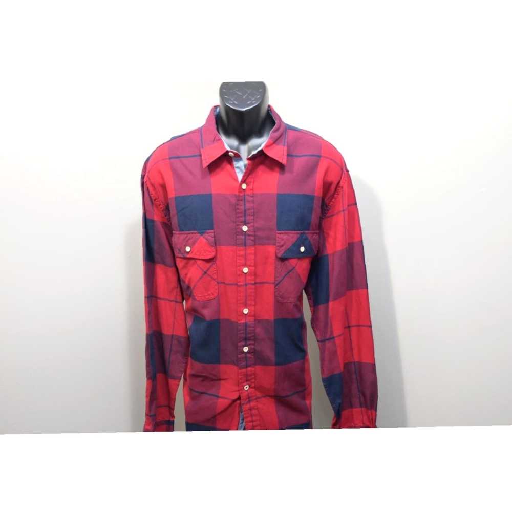 Nautica Authentic Mens XL Classic Fit Plaid Patte… - image 3