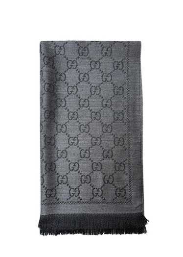 Product Details Gucci Grey GG Jacquard Knitted Sha