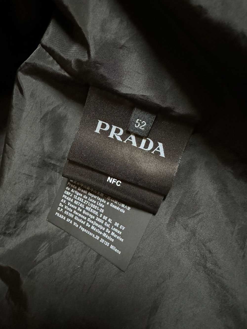 Prada PRADA BLACK NYLON JACKET MEDAL LOGO - image 4