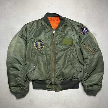 りんご　MA-1 us army vintage 60s VINTAGE 1960'S MA-1 USAF Flight Bomber Jacket Size Small 60s