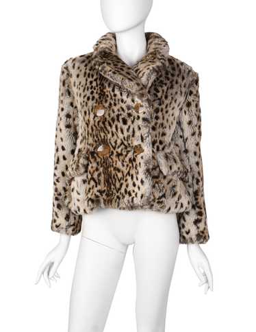 Vivienne Westwood Vintage AW 1989 Leopard Cropped 