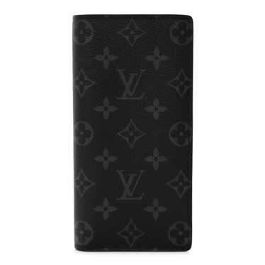 LOUIS VUITTON Monogram Eclipse Brazza Wallet - image 1