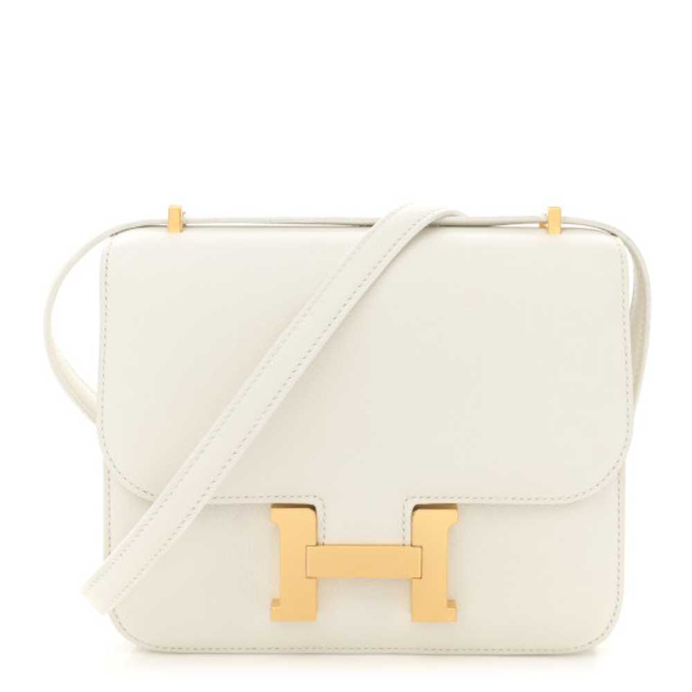 HERMES Evercolor Constance 18 White - image 1