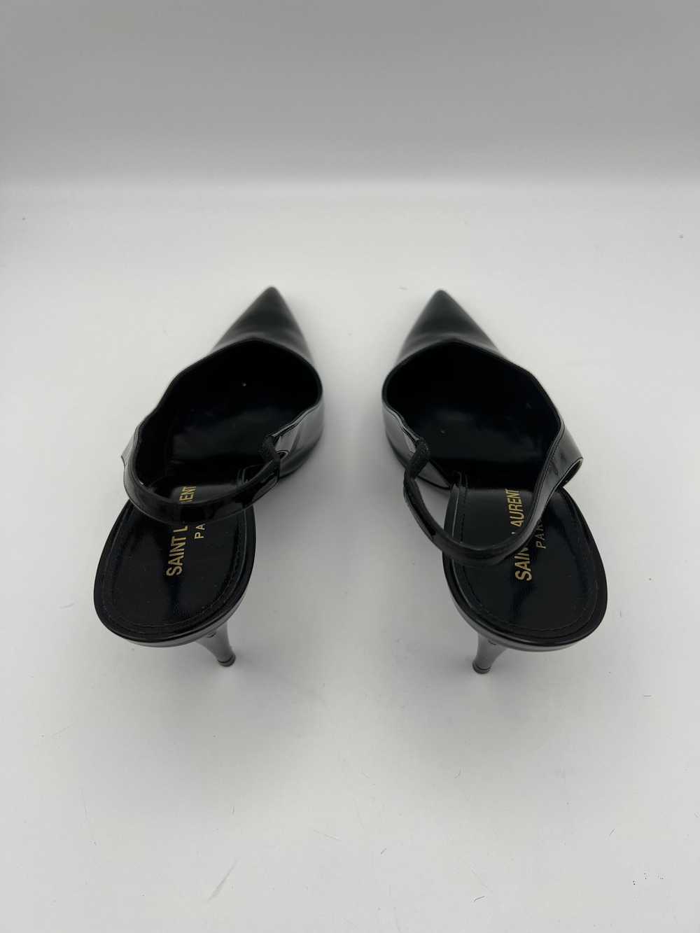 Saint Laurent Kiki Black Patent Pumps, Size 39 - image 11