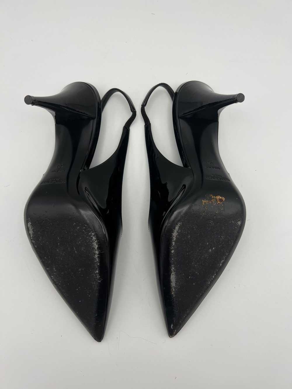 Saint Laurent Kiki Black Patent Pumps, Size 39 - image 4