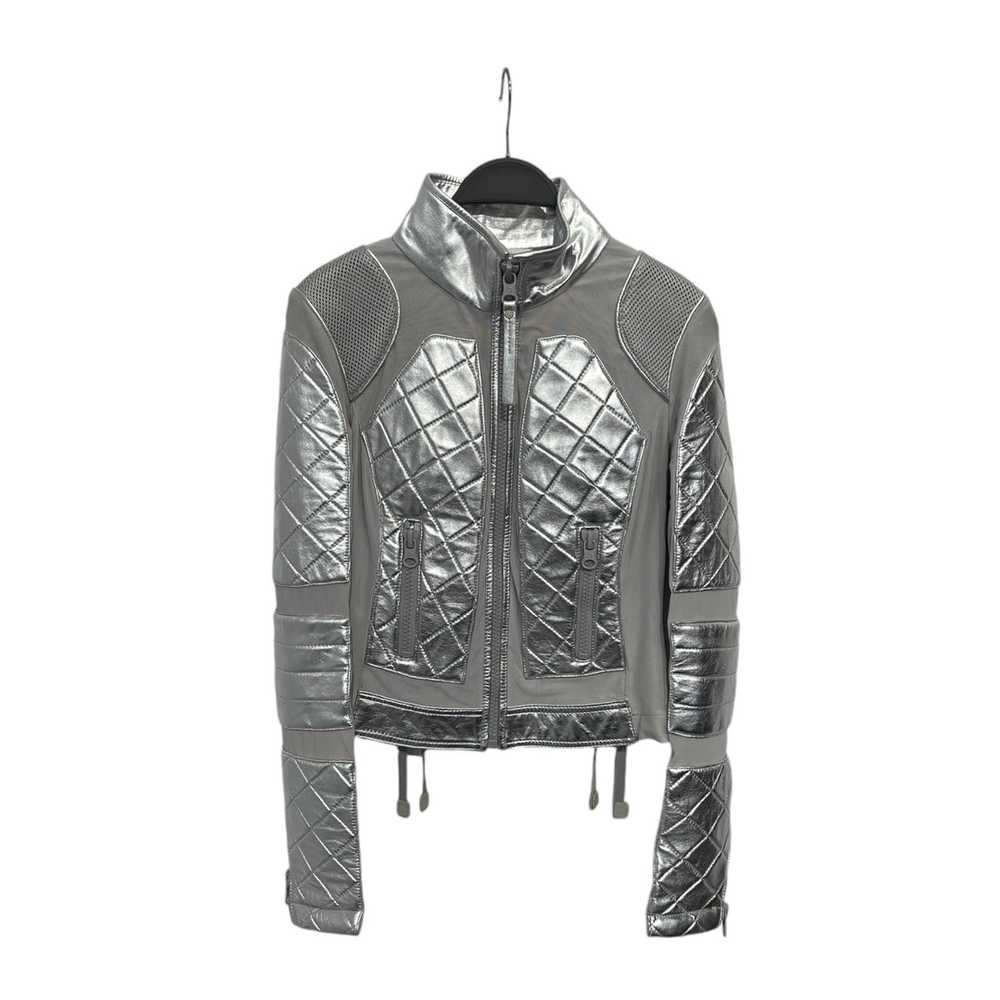 BLANC NOIR/Jacket/XS/Polyester/SLV/MOTO MESH - image 1