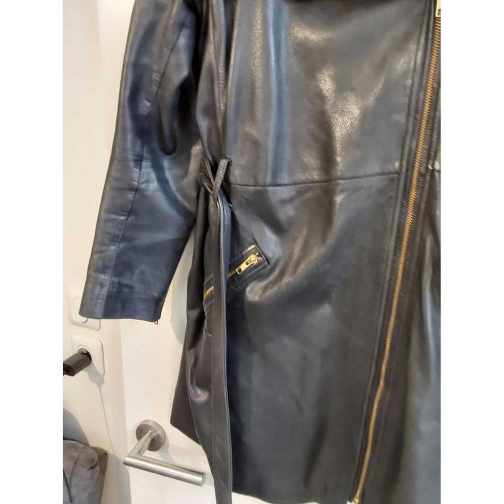 Gerard Darel Leather trench coat - image 2