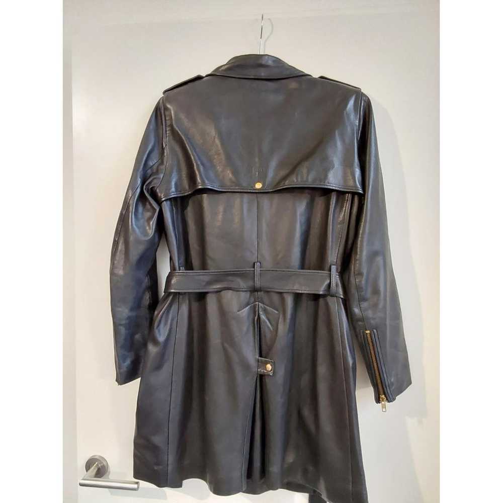 Gerard Darel Leather trench coat - image 8