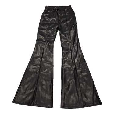 7 For All Mankind Leather trousers