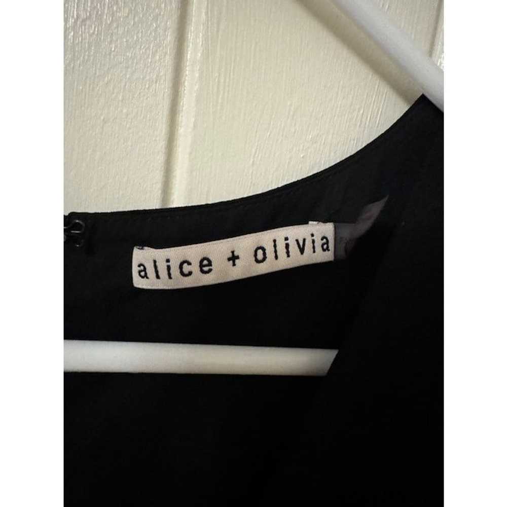 Alice + Olivia Alice + Olivia Riki Cutout Sheath … - image 6