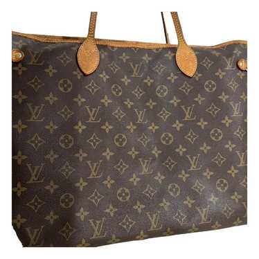 Louis Vuitton Neverfull leather tote