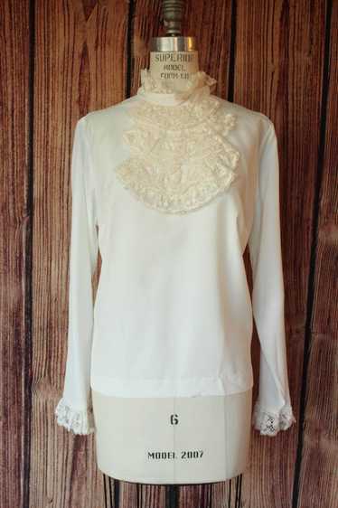 Vintage 1960s New with Tags Judy Bond White Top wi