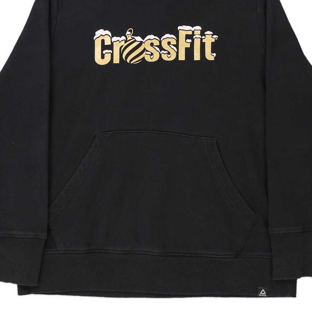 CrossFit Reebok Graphic Hoodie - XL Black Cotton - image 5