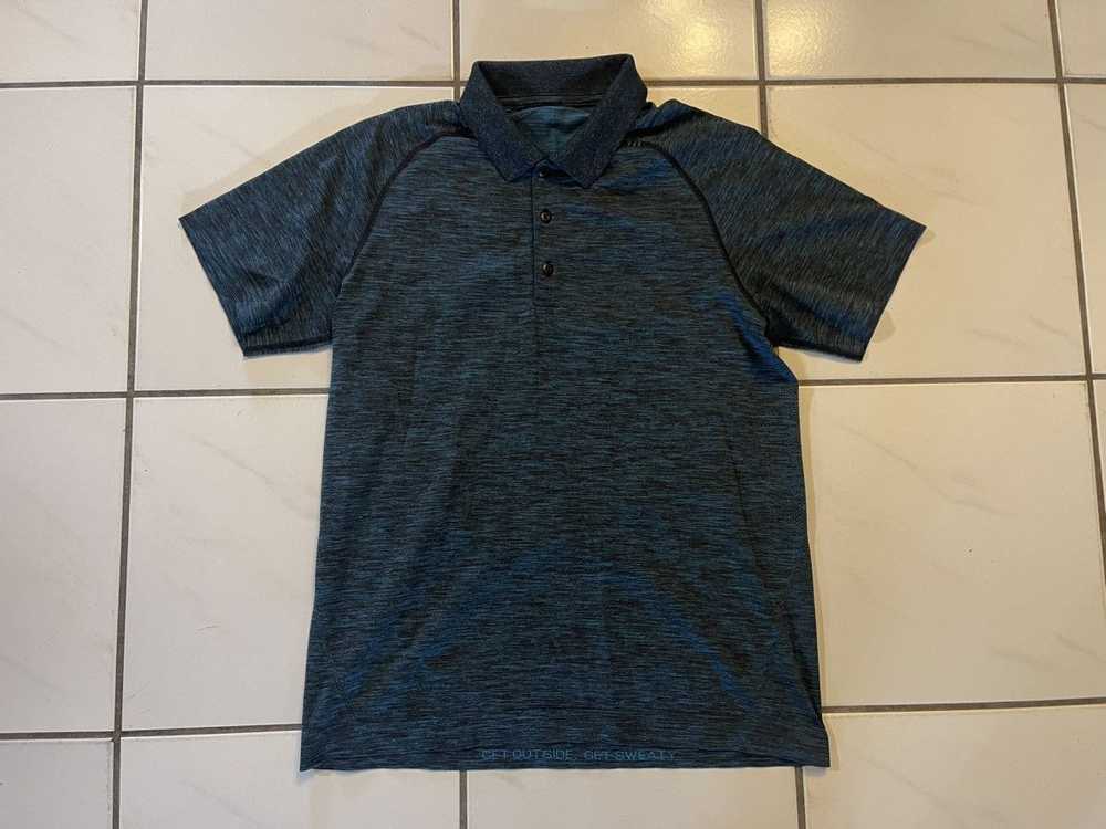 Lululemon Lululemon Metal Vent Tech Polo Shirt Bl… - image 1