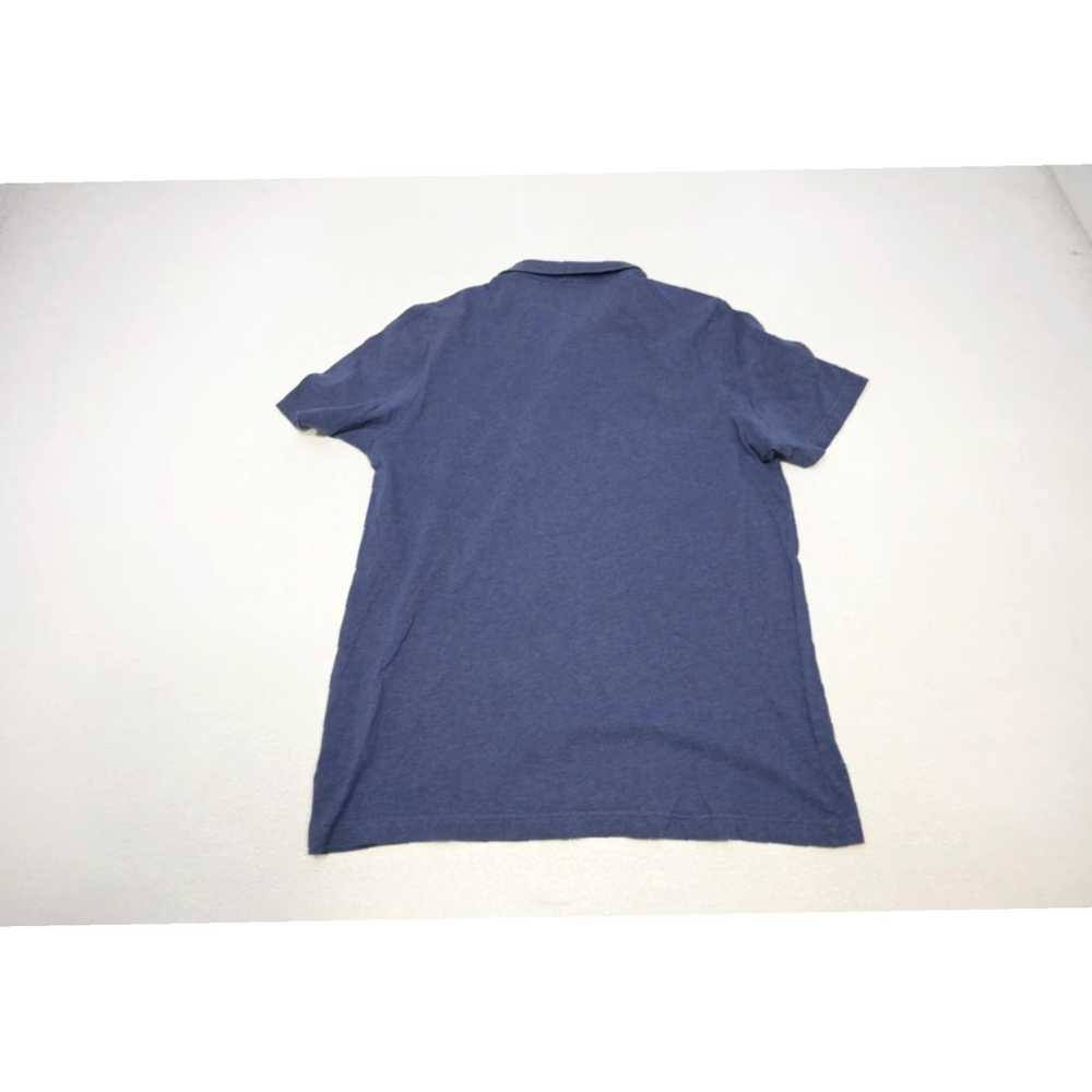 Puma Cotton Stretch Short Sleeve Athletic Blue Po… - image 7