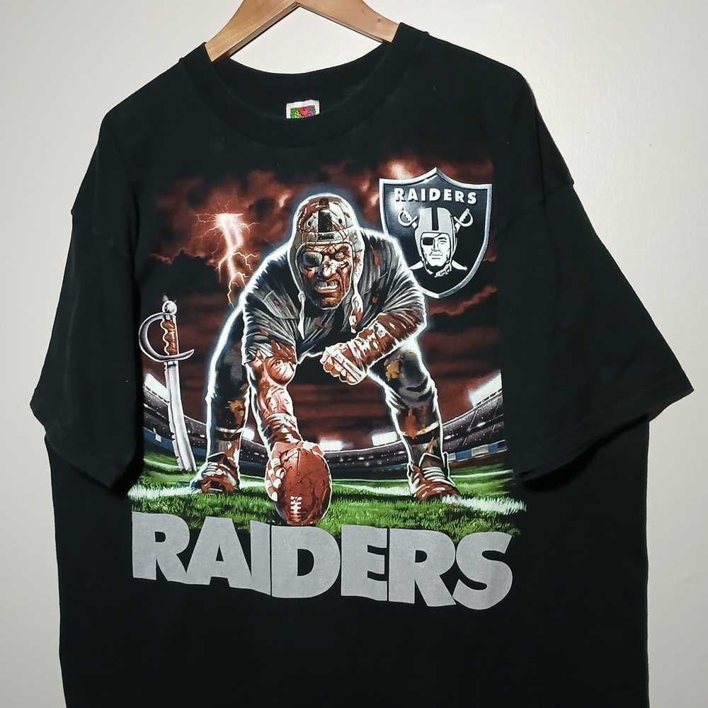 Fruit Of The Loom Vintage Raiders T-shirt - image 1