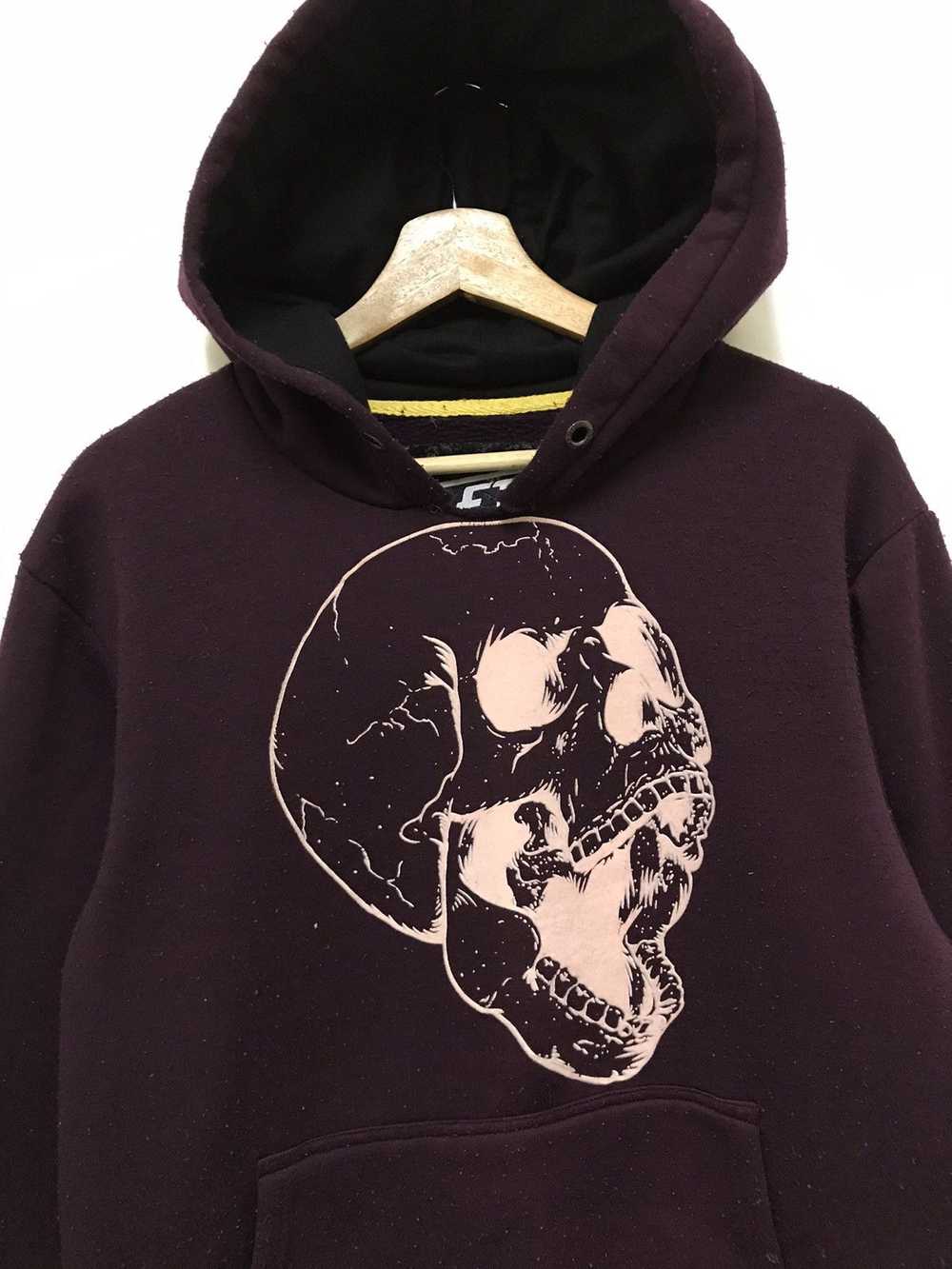 Japanese Brand × Skulls Vintage Skulls Hoodie Swe… - image 3