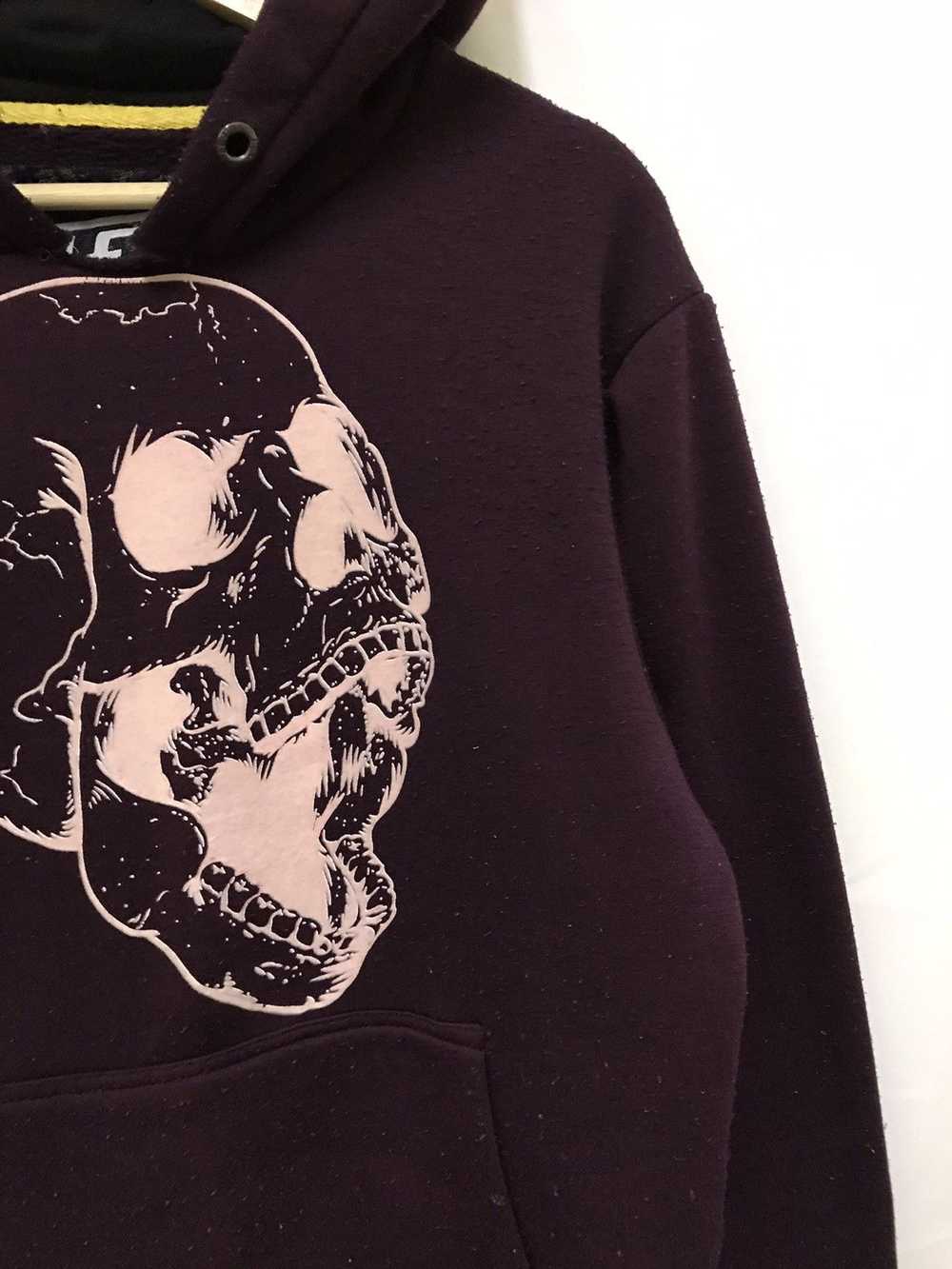 Japanese Brand × Skulls Vintage Skulls Hoodie Swe… - image 4