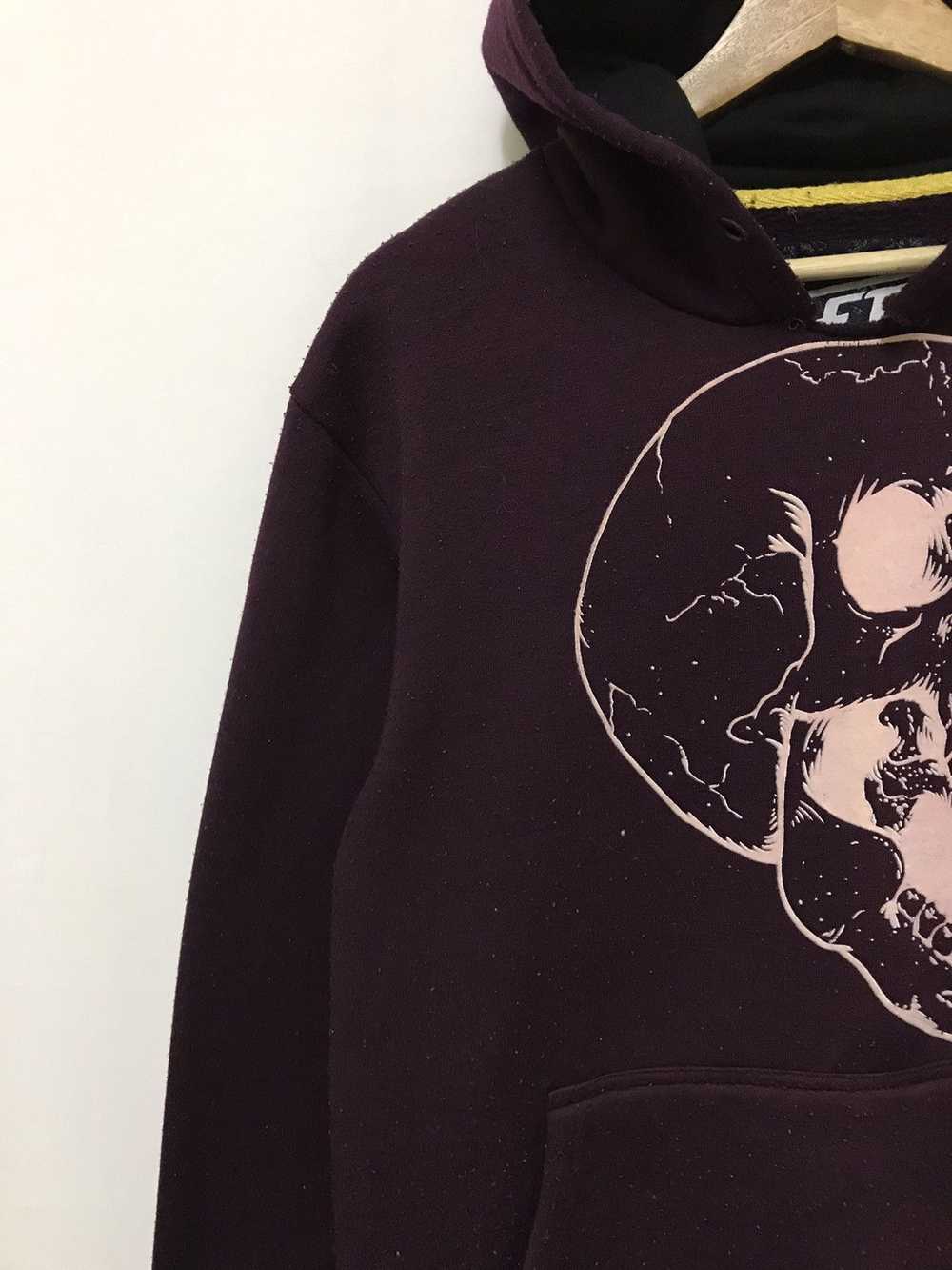 Japanese Brand × Skulls Vintage Skulls Hoodie Swe… - image 5